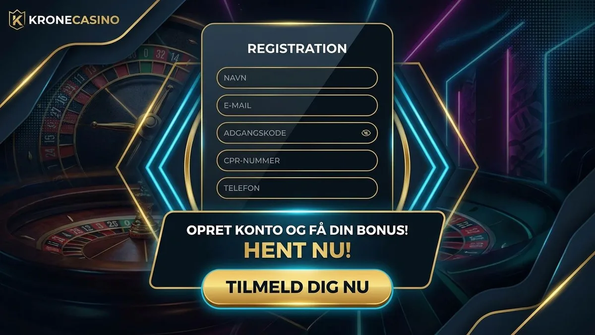Tilmelding med bonus